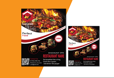 Flyer 3d branding design fast food flyer food flyer graphic design illustration