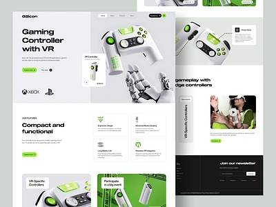 Web Design - Landing Page UI amazing web design clean design figma home page landing page landing page design ui ui design uiux web web design web design 2024 website website design