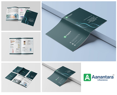 Aanantara branding brochure graphic design logo