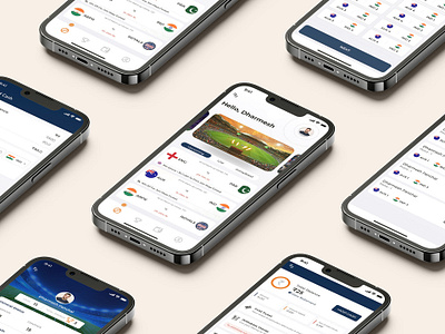 Cricket App cricketapp figma mobileapp ui uiux