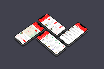 Red Donor - App ui