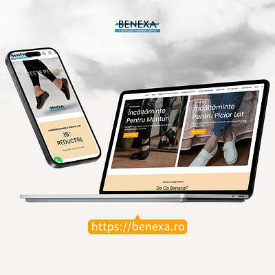 Benexa - Shopify E-Commerce Website branding e commerce graphic design photoshop seo shopify web design