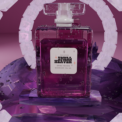 Perfume Product Commercial 3d branding graphic design motion graphics