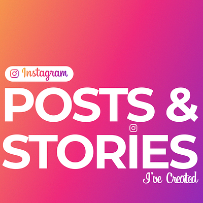 Instagram Posts & Stories graphic design illustration instagram photoshop poster sports