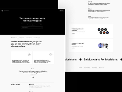 CreateBase.ai Redesign Desktop black dark desktop minimal redesign ui ux web