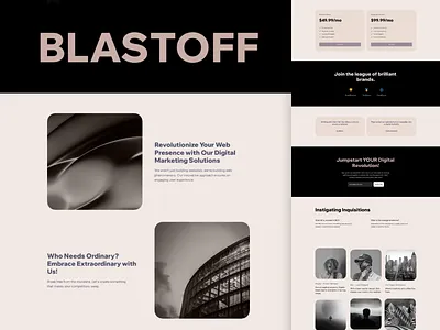 Landing page app branding design development home page landing page main page service page ui ux