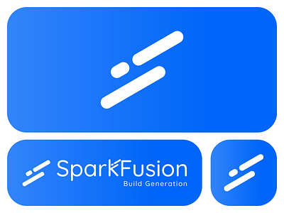 SparkFusion - Tech startup logo design brand identity branding company design graphic design graphic designer illustration logo logo design logodesign logotype minimal minimalist logo modern startup tech technology