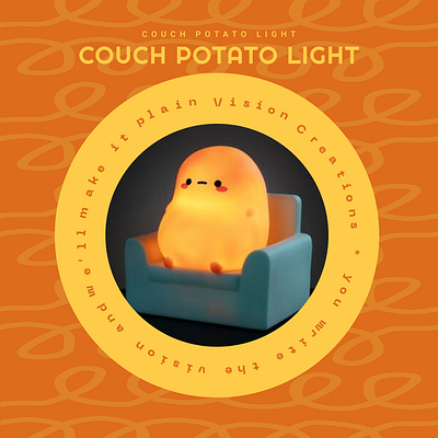 Couch Potato Post branding figma instagram light marketing pinterest post