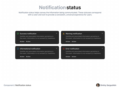 Notification status alert app components design system error guidelines indicators message toast notification notification notification status notification systems notification ui status status notifications success system status system status notifications toast message toast notification designs toast overlay