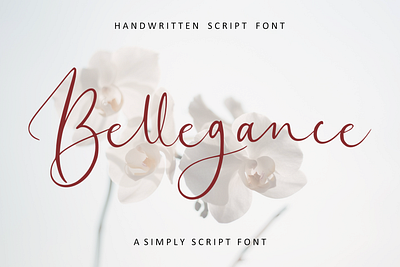 Bellegance | Handwritten Font bellegance bitattory handwritten font branding design font graphic design handwritten illustration logo script ui ux vector