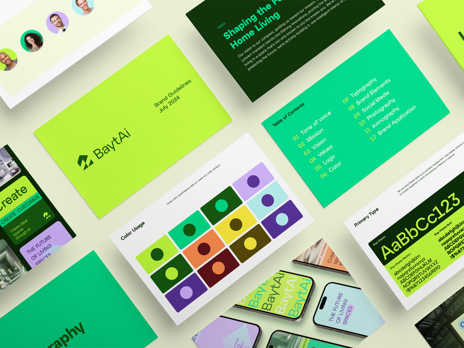 Example of Brand Visual Identity Package