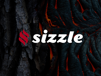 Sizzle S Logo branding fire logo letter logo logo logo design s logo