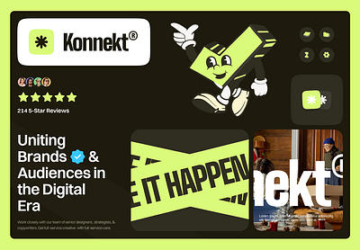 Konnekt - SMMA Branding agency branding branding branding design creative graphic design illustration marketing agency