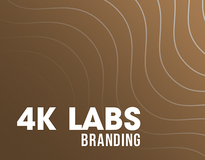 4K Labs - Branding animation branding graphic design