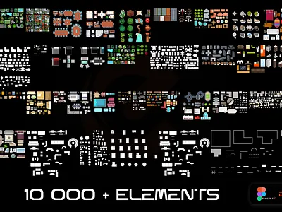 🪑 Floor Plan Builder by econev branding design econev elements evgheniiconev figma floor floorplan graphic design illustration lizzardlab logo plan ui ux vector