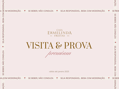 Wine tasting voucher branding graphic design voucher wine