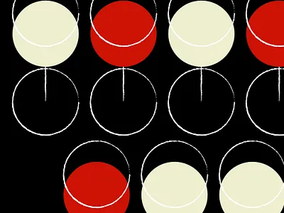 wine glasses illustration