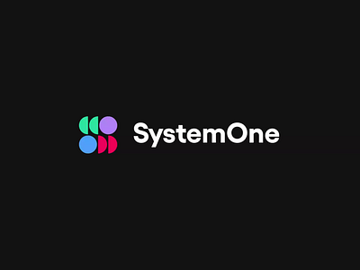 System One | Logo branding identity live entertainment logo music industry saas