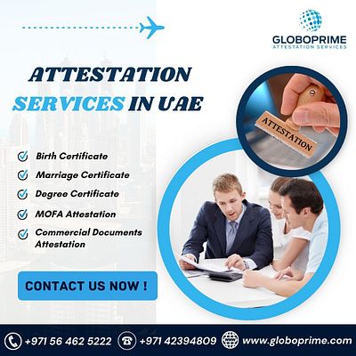 Document Attestation Dubai - GloboPrime attestation services near me document attestation document attestation dubai