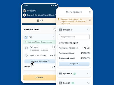 Amenity Bills payment system design product research saas ui user experience ux