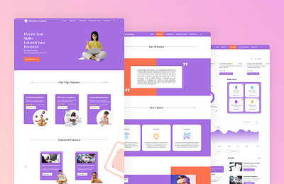 Education & Learning education and learning website education website education website design education website ui design figma design landing page design landing page ui ui design ui ux design ux design web design web ui web ui ux website design website ui website ui design website ui ux