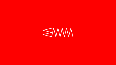EMMA abstract clean experimental grid identity line logo minimal simple text type typography