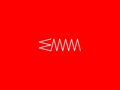 EMMA abstract clean experimental grid identity line logo minimal simple text type typography