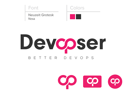 Devopser Branding Design branding design logo