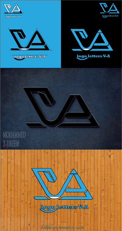 Stages of logo implementation branding graphic design logo va