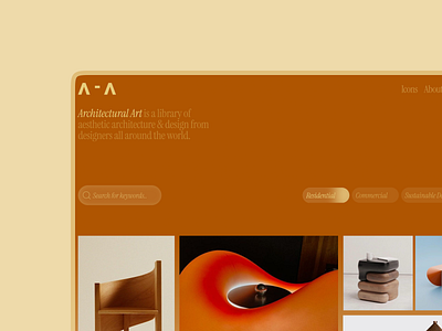 Inspiration hub for architecture & design architecture branding design inspiration website typography ui uiux uiux design ux web design website ui website uiux