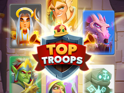 ASO Production - RPG Mobile Games art aso character games gaming graphic design icon mobile product rpg screenshot static store ui video games