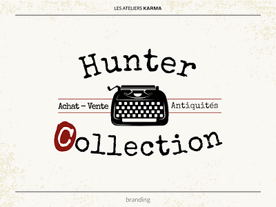 Hunter Collection brand brand identity branding identite visuelle identity