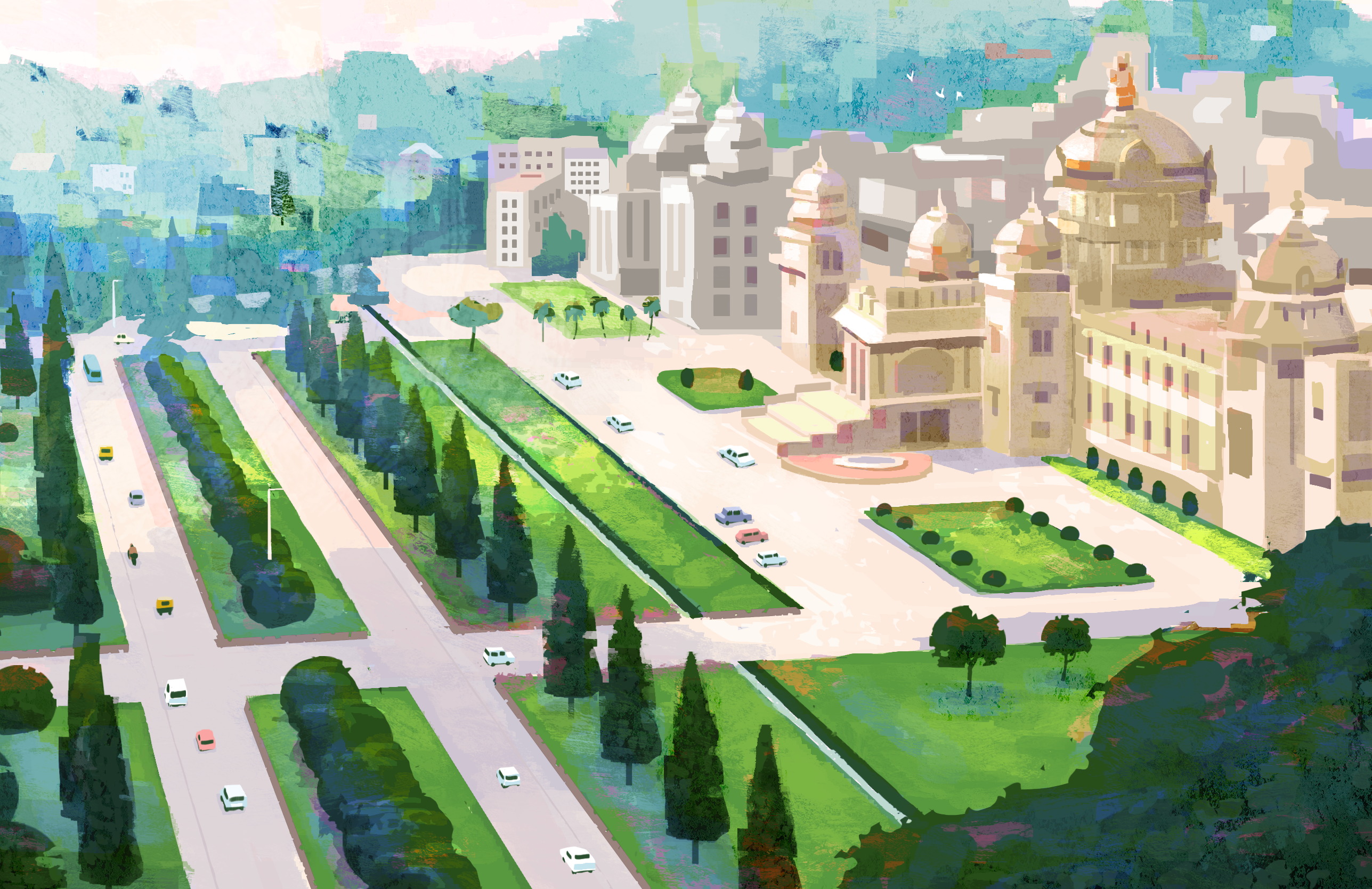 🏰 design digital illustration graphic design illustration illustrator visual design