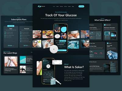 Sokar Website app design graphic design health medical sokar treatment ui ux design visuals website