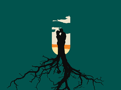 In Love and Death artwork creative design designer graphic design illustration illustrator vector vector art