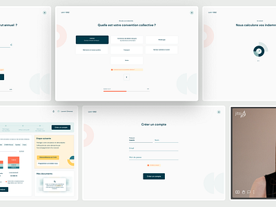 Legal Tech App Acquisition Funnel acquisition app customer design funnel green interface law lawtech lawyer legal legal tech orange ui