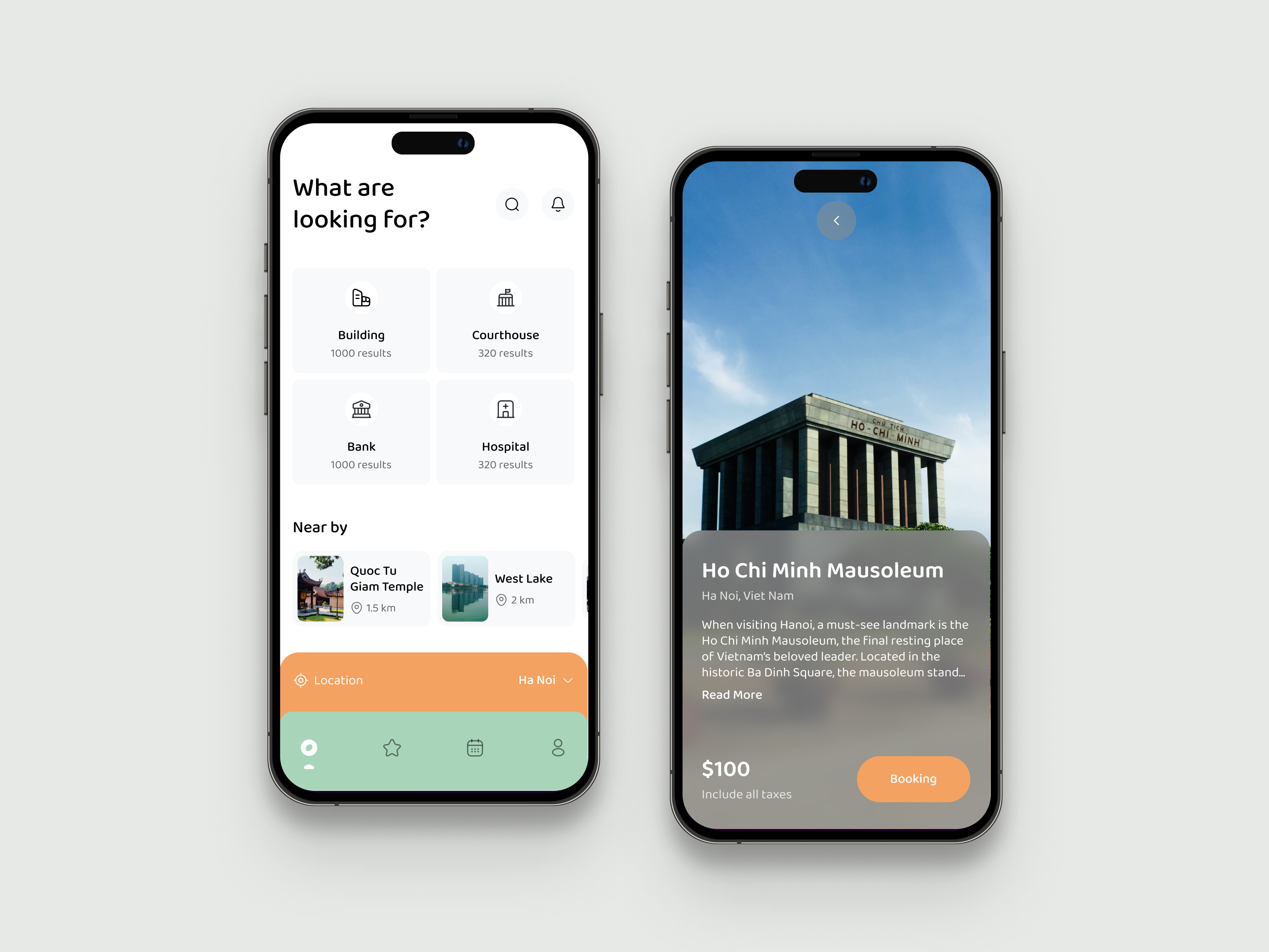Example of Travel   Trip Mobile App