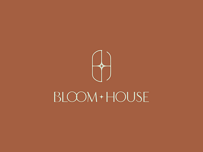 Interior Design Branding - Bloom House bespoke bespoke branding bh bh logo bloom bloom house branding brandmark graphic design house interior design logo