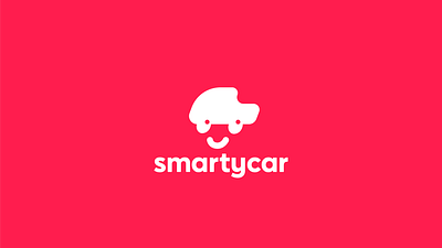 Smartycar app branding car graphic desgin illustration logo ui ux web