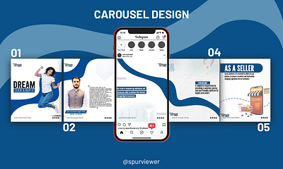 Social Media Carousel design carousel design graphic design social media