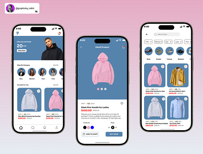 Ecommerce App UI ui