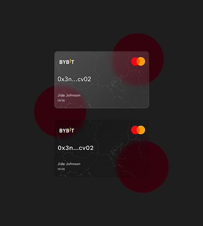 Cryptocurrency debit card components credit card crypto cryptocurrency debits card defi design finance payments ui ui design uiux user experience user interface design web3