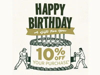 Happy Birthday Coupon, 2024 birthday cake candles celebrate coupon gift happy icing lumberjack saw woodcraft woodworker woodworking