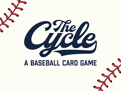 Baseball Card Game Branding branding