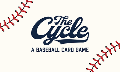 Baseball Card Game Branding branding