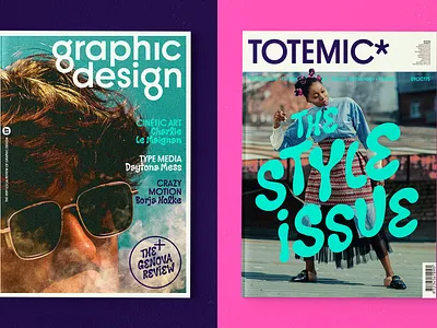 Argile Fusion on magazine covers 2d design font fonts graffiti lettering logo magazine typography