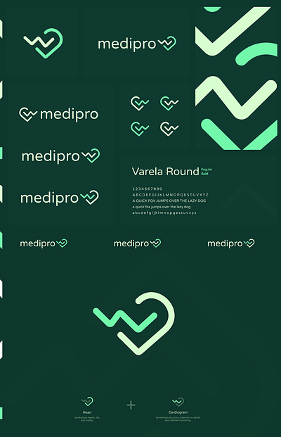 Medipro - Logo Design app branding design graphic design illustration logo typography ui ux vector