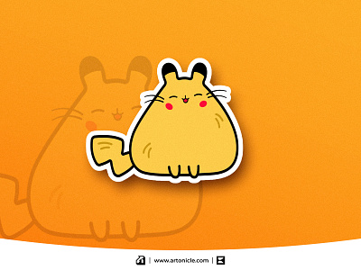 Kawaii Pikachu - Character Mascot cartoon character chibi cute illustration cute mascot happy happy pikachu illustration kawaii illustration kawaii mascot kawaii pikachu mascot pikachu