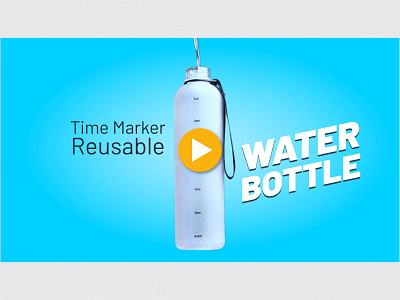 Time Marker Reusable Water Bottle Video amazon product video editing amazon products animation facebook ads water bottle high quality water bottle meter water bottle motion graphics motion video amazon product product promotion video editing products motion sale video editing time marker water bottle video editing water bottle video editing
