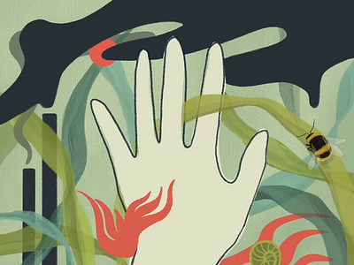 The right to feel animation artcover commission design illustration